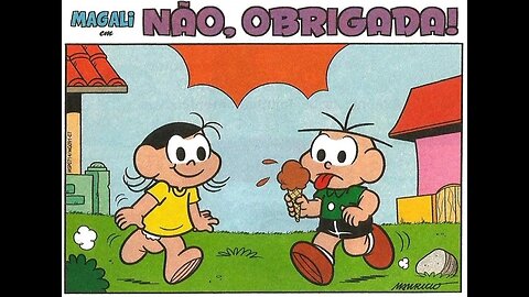 Magali em-Não, obrigada! | Gibis do Rapha 2