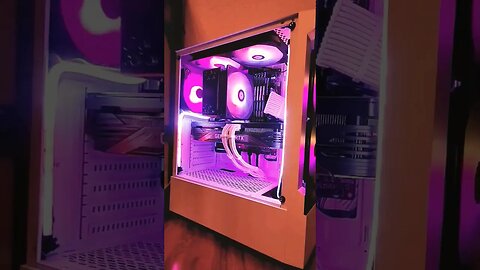 Completing my wife's gaming PC. RTX 3070 Ti w/ i7-7700k and 32GB ram, Gamdias Talos E3 case #pcbuild