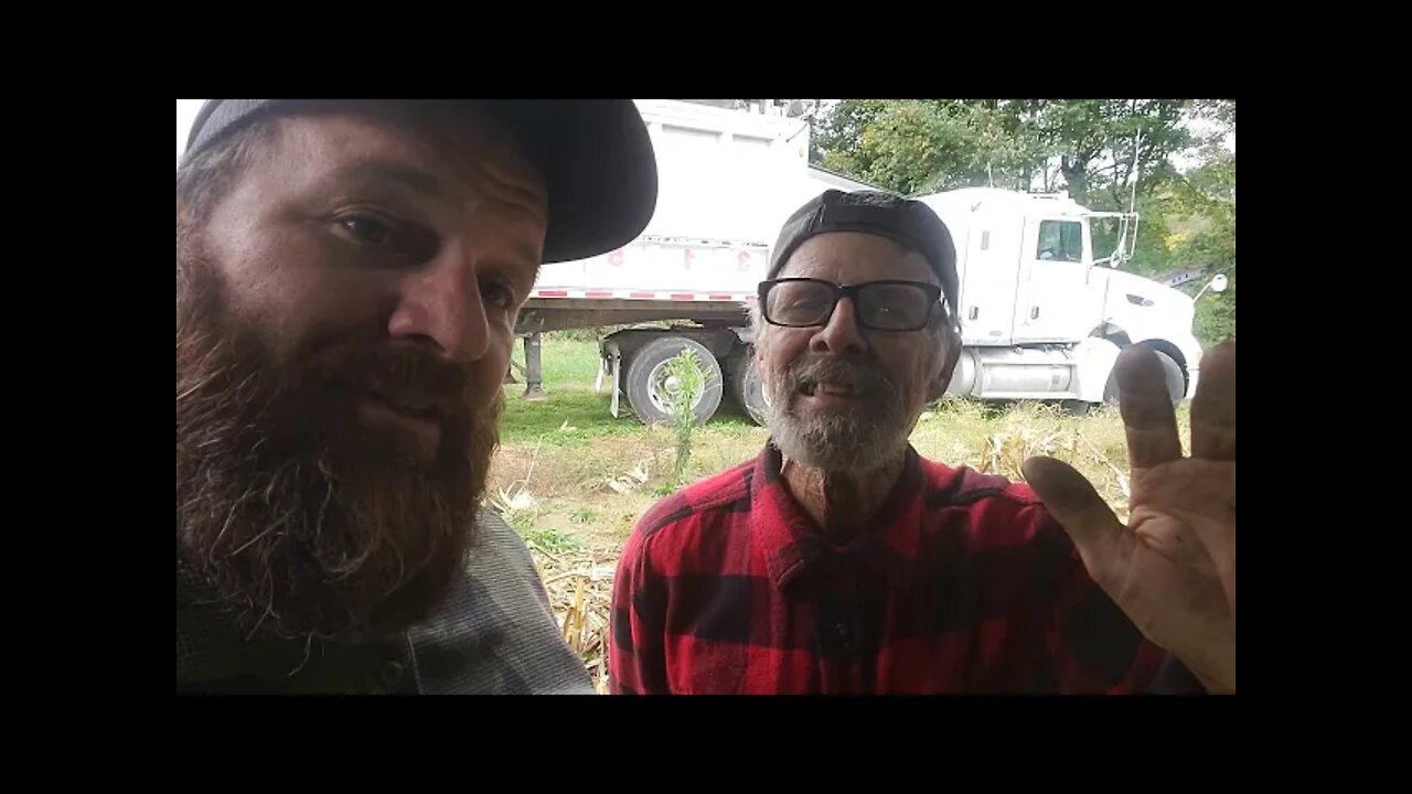 The start of the 2021 corn harvest