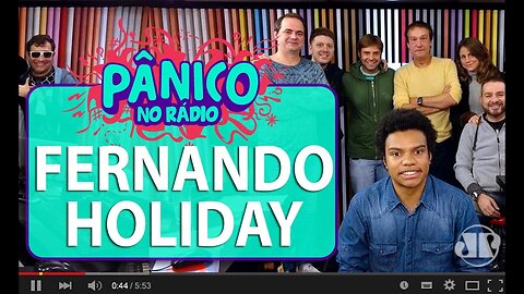 Fernando Holiday - Pânico - 14/06/16