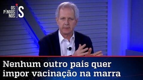 Augusto Nunes: Decisão sobre vacina deve ser do cidadão, não da Justiça