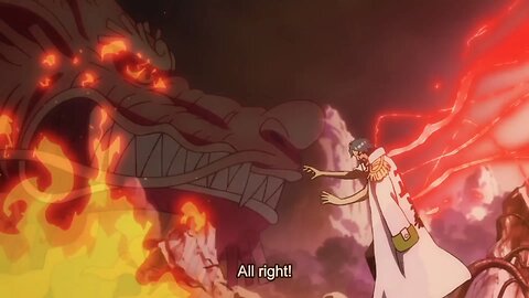 Shanks Terrifies Greenbull (Ryokugyu) with New Haki | (English Sub)