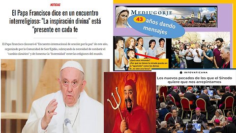 PAPA FRANCISCO, LOS DEL SÍNODO y MEDJUGORJE