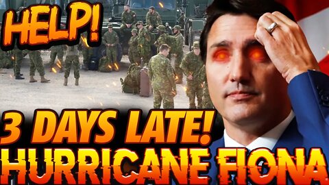 Trudeau's Government Aid 3 Days Late, Canadians Furious