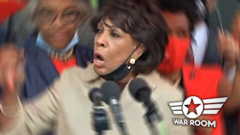 Maxine Waters Goes Completely Insane At Southern Border