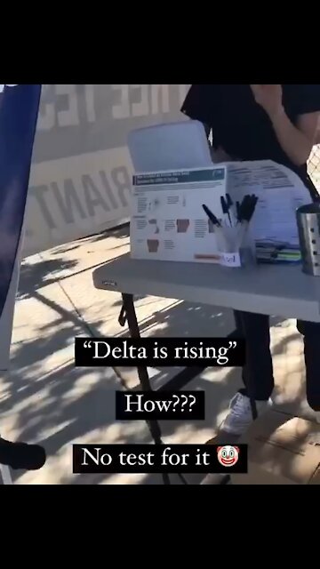 Delta is Rising? How? No test for it!