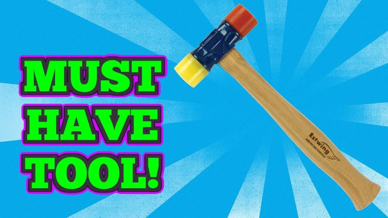 This Rubber Mallet By Estwing Is The Bees Knees!
