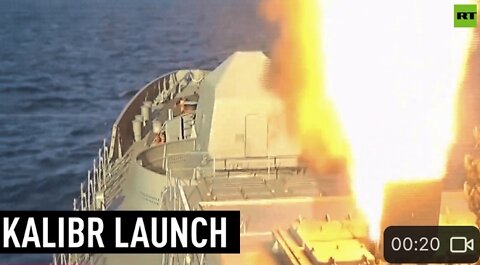 RT. Kalibr missiles take out Ukrainian military infrastructure