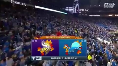 2016-11-24 Minnesota Vikings vs Detroit Lions