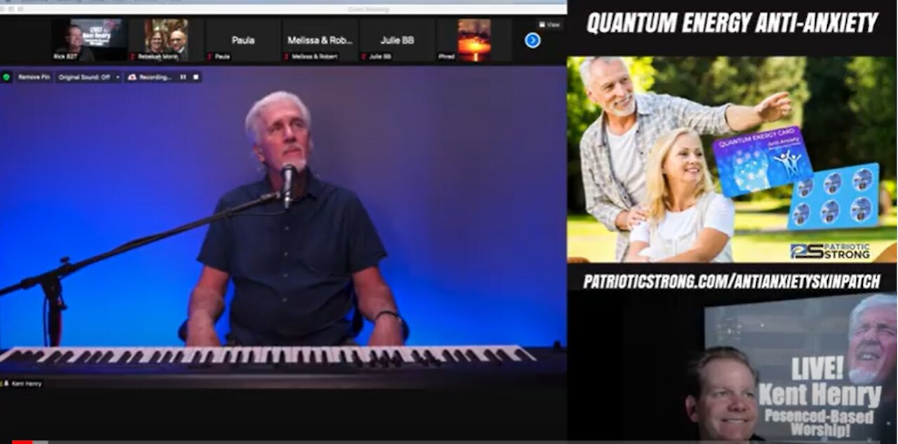Kent Henry LIVE! Presence-Based Worship. B2T Show Sep 16, 2021 (IS)