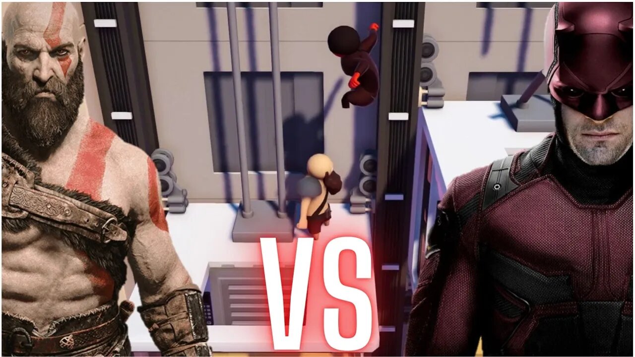 KRATOS VS DAREDEVIL IN GANG BEASTS!