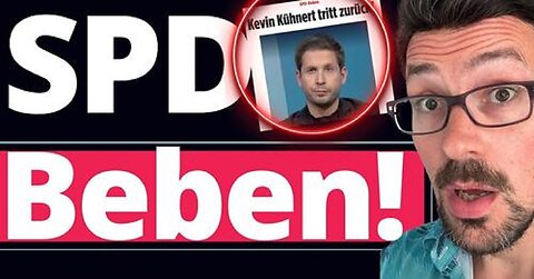 BREAKING: Antifa SPD Kevin Kühnert tritt zurück!