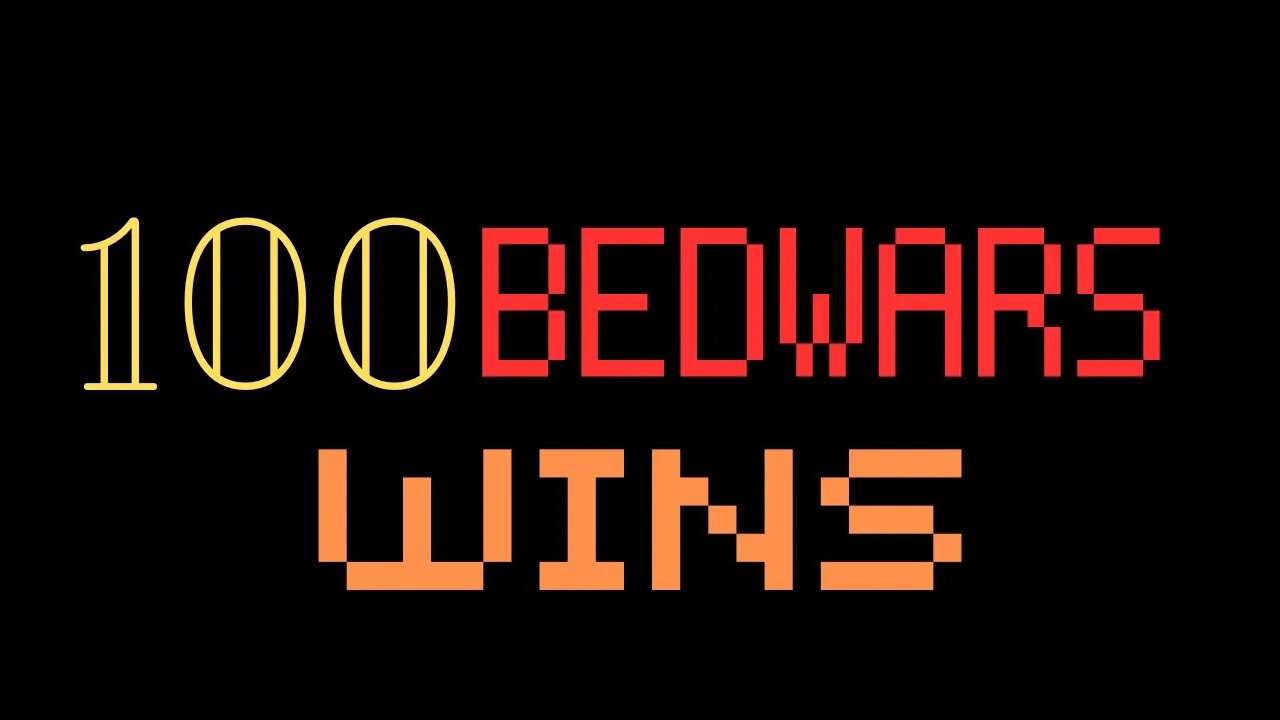 100 Bedwars Wins
