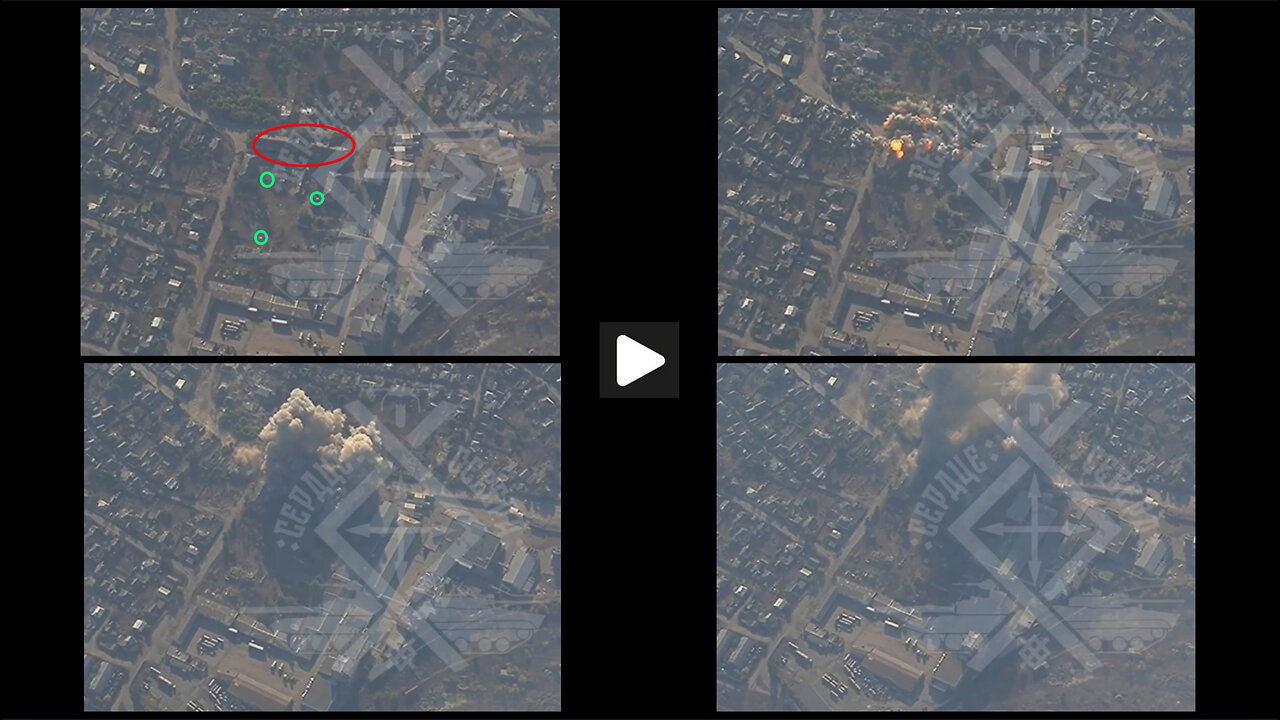 Kupiansk: Russian UMPK FAB bombs hits Ukrainian deployment points