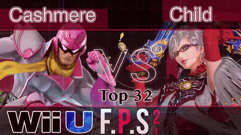 Cashmere (C. Falcon) vs. Child (Bayonetta) - Wii U Top 32 - FPS2
