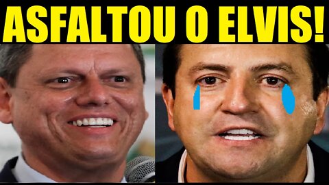 TARCÍSIO ASFALTA CANDIDATO ELVIS