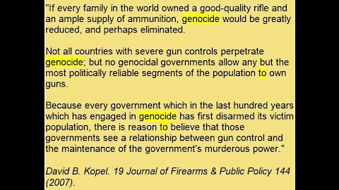 Armed Resistance to Genocide