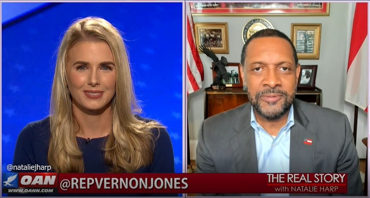 The Real Story - OAN Exposing the Georgia Rinos with Vernon Jones