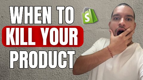 When should you give up testing a product and move on? Shopify Dropshipping