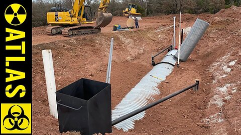 This $150,000 Bomb Shelter is Nice Inside! - Atlas 10X33 with Generator Pod