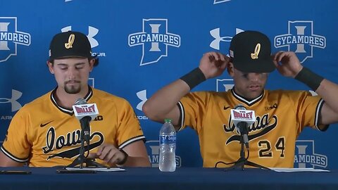 Iowa NCAA D1 Baseball Regional Game 6 Post Game Press Conference