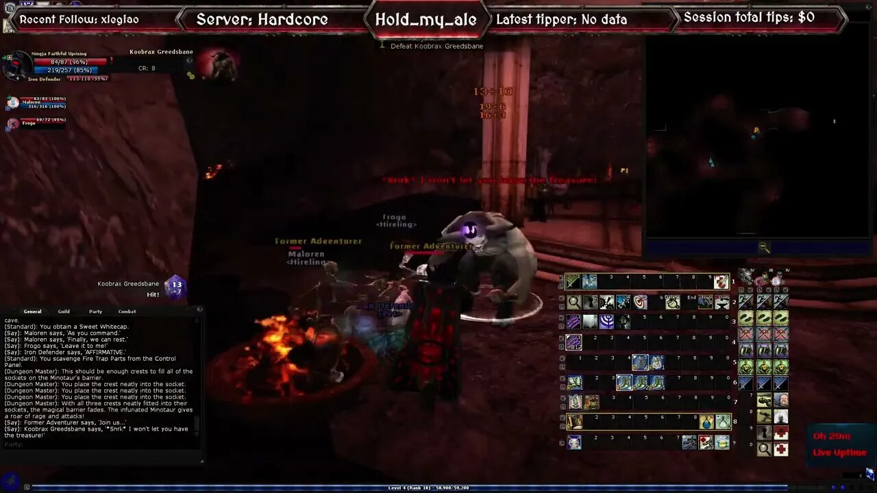 Lets Play DDO Hardcore Season 7 wHold My Ale 12 29 22 3of10