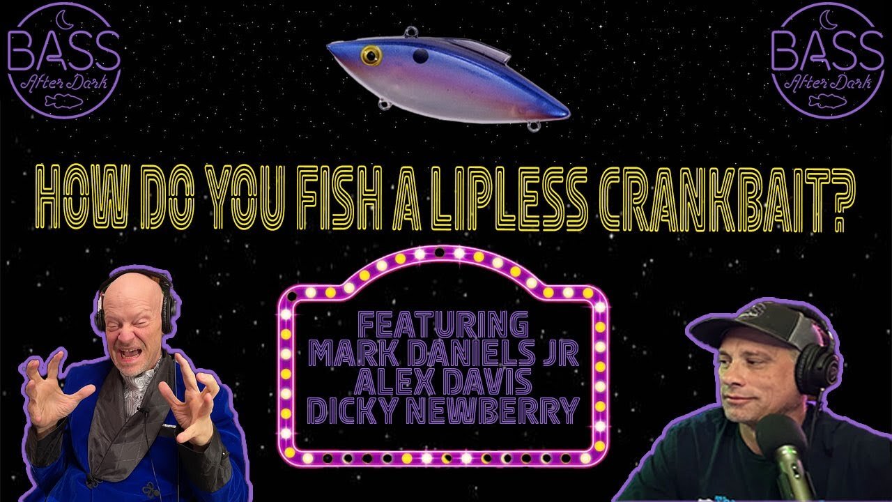 How do you fish a lipless crankbait? (ft. Mark Daniels Jr., Dicky Newberry, and Alex Davis)