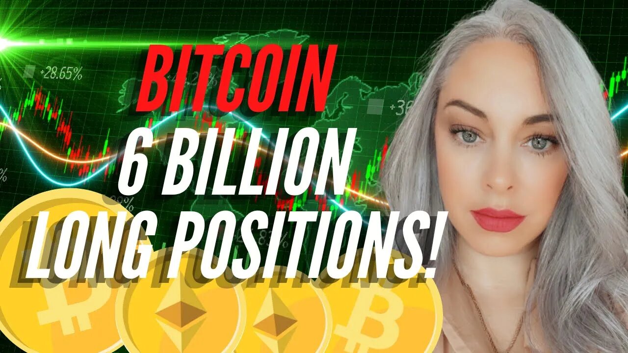 6 BILLION Bitcoin Long Positions at risk awaiting FOMC!