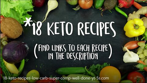 18 tasty keto recipes