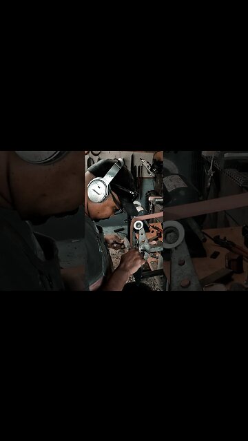 Knife handle shaping