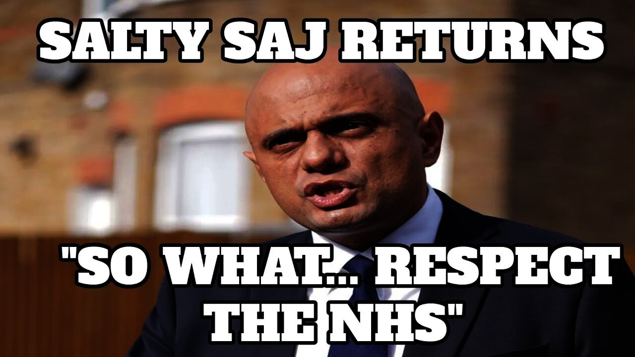 Sajid Javid Has A Meltdown After Question From The Public & Demands They Respect The NHS