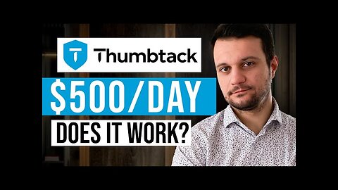 I Tried To Get A Job On Thumbtack As A Complete Beginner (Honest Review)