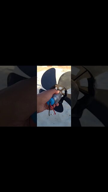 Watch This Super 👇👇👇Easy Wind Turbine With Motor #DIY from Box Fan