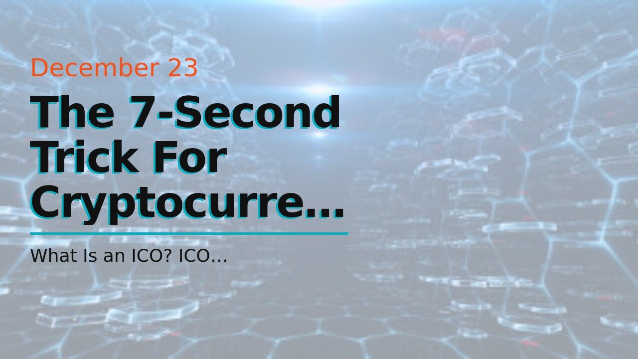 The 7-Second Trick For Cryptocurrency Investment Types - Charles Schwab