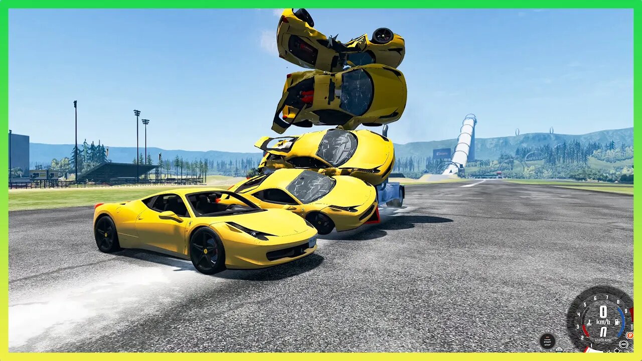 TruckFails | Cars vs Truck #166 | BeamNG.Drive |TrucksFails