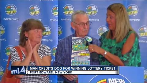 Man buys Slim Jims for his dog, lottery ticket, wins $10M