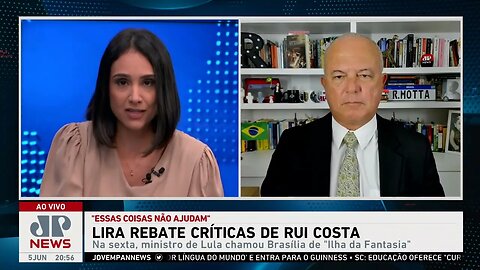 Arthur Lira rebate Rui Costa: “Essas coisas não ajudam”; Roberto Motta comenta