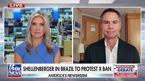 Michael Shellenberger Protests Brazil's Ban On X: 'Very Extreme, Very Scary'