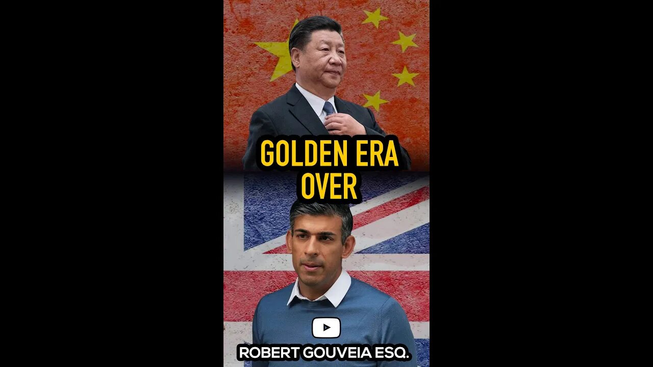 UK: Golden Era with China is OVER #shorts