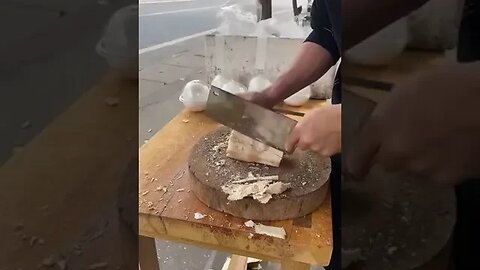 Coconut Cutting technique #çocuk #cutting #status #shorts #youtubeshorts
