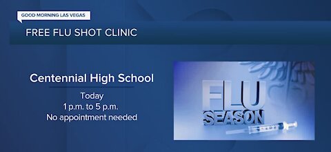 Centennial High School offers free flu shot clinic