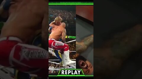 WWE Money in the bank 2023 highlights - Logan Paul gets put through 2 tables #shorts