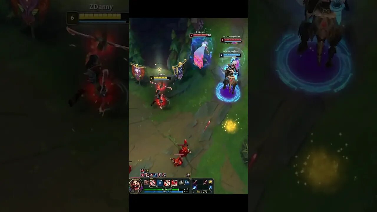 Punishing Seraphine Player For Existing ! - League of Legends #shorts