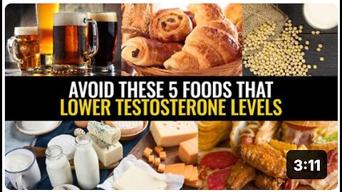 Avoid these 5 foods that lower testosterone levels