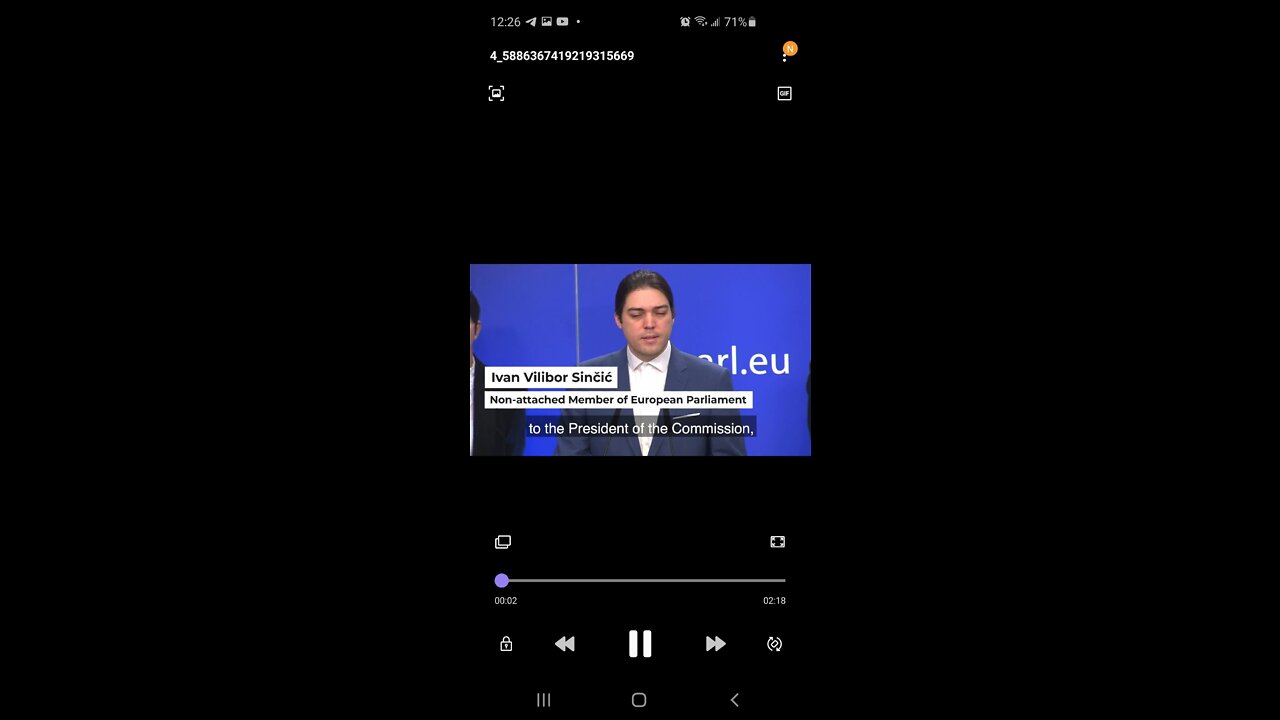 Ivan Vilibor Sincic. Eu Parliment Debate request. Mandatory Vaccines