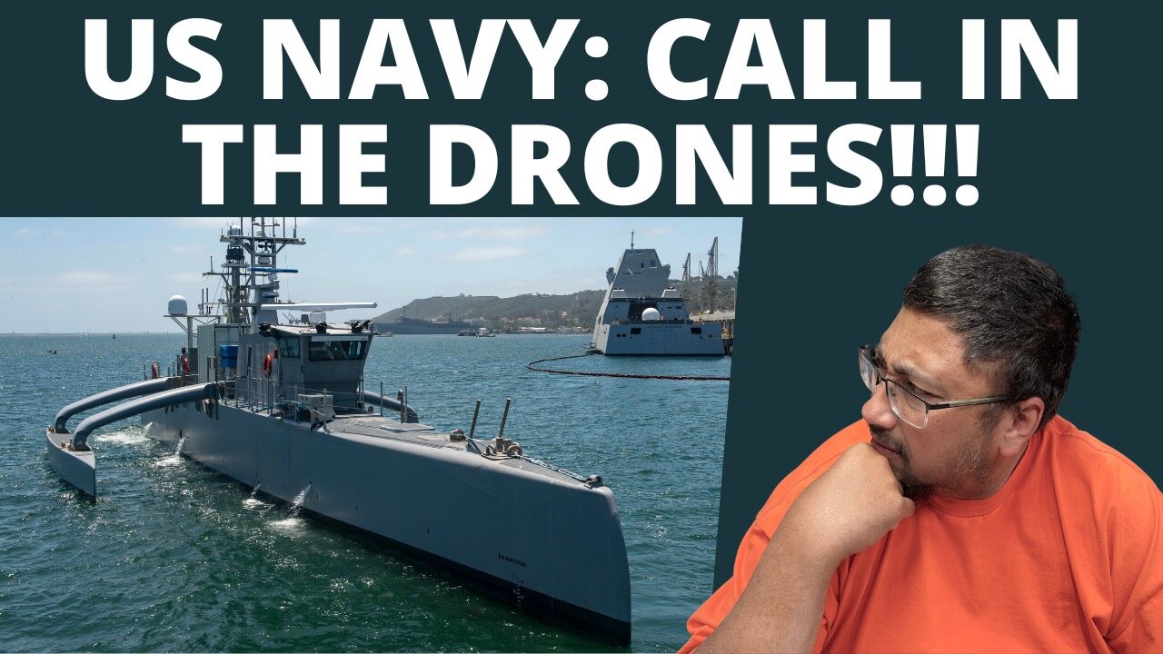 The US NAVY is about DEPLOY 100 DRONES in the MID-EAST!!!