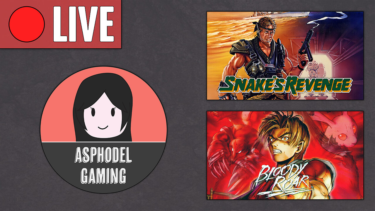Retro Games - Finishing Bad Metal Gear Game - Snake's Revenge | Bloody Roar (Bakuryu)