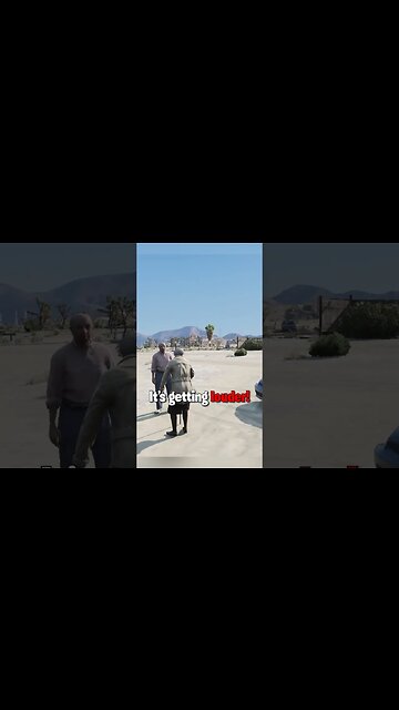 GRANDMA HIT BY A PLANE! GTA RP😂 | #shorts