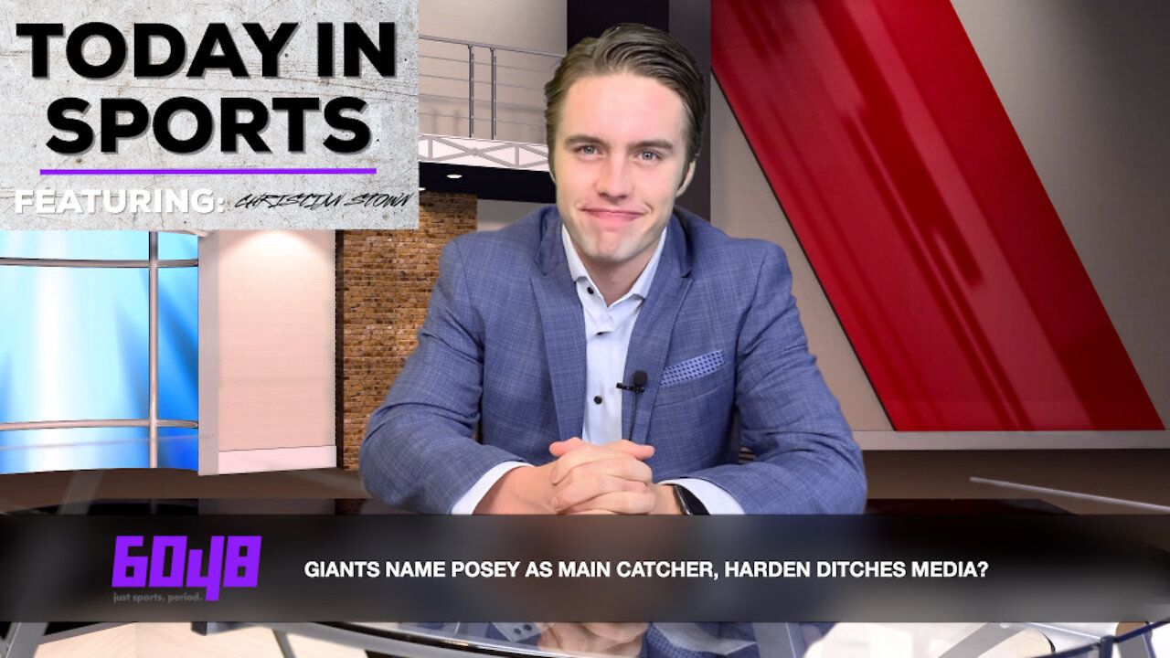 Today In Sports: Giants Name Posey As Main Catcher, Harden Ditches Media?