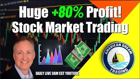 Huge +80% Profit - VIP Member Stock Market Success
